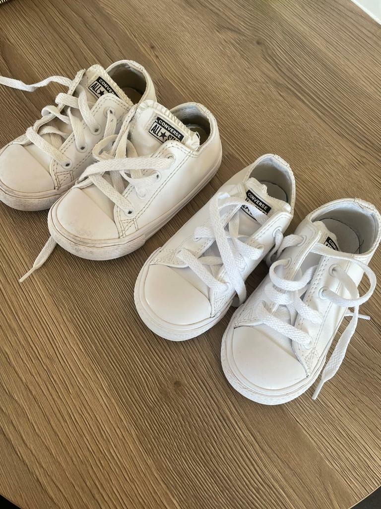 converse ballet pumps leather